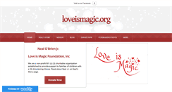 Desktop Screenshot of loveismagic.org